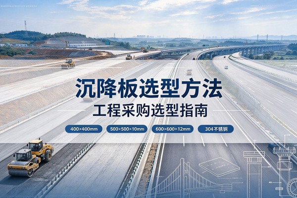 松江区沉降板选择方法