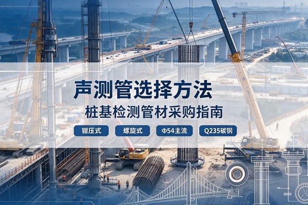 松江区声测管选型标准