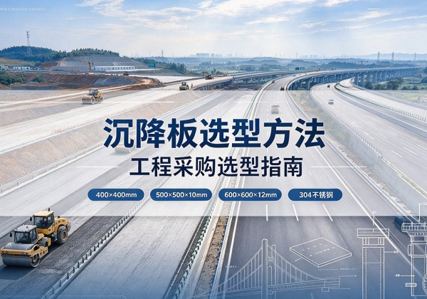 松江区沉降板选择方法