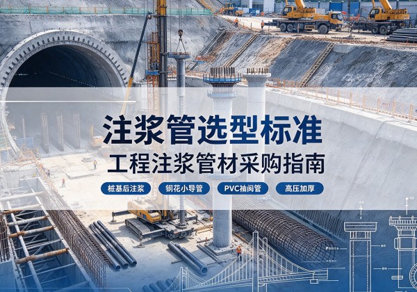 松江区注浆管选型标准
